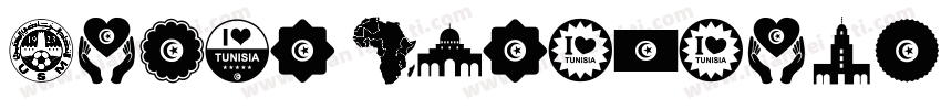 Hacen TunisiaBold字体转换